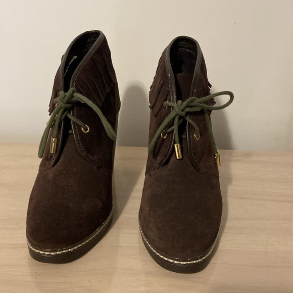 Tory Burch Women's Fringe Ankle Boots New - Picture 2 of 9